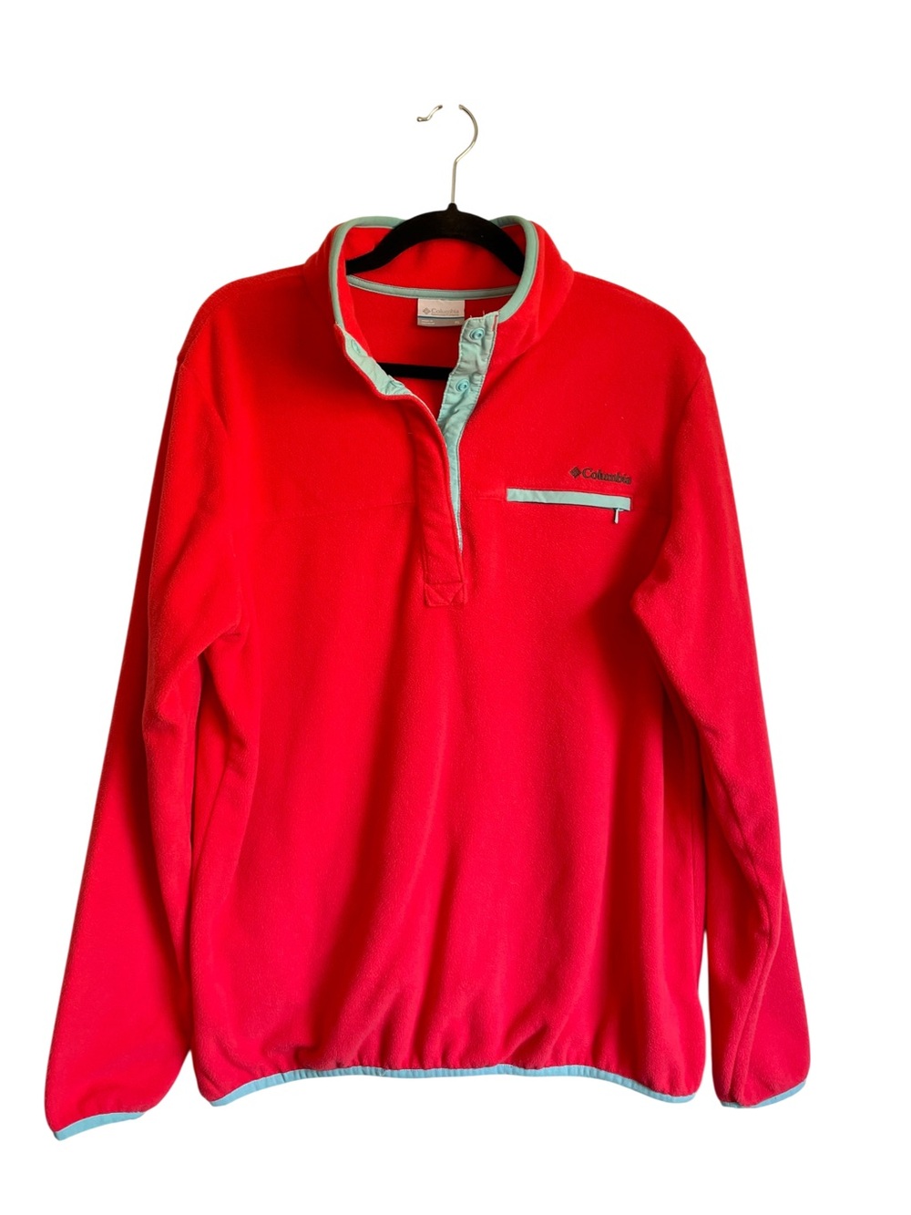 Columbia Quarter Snap Lightweight Fleece with Trim XL